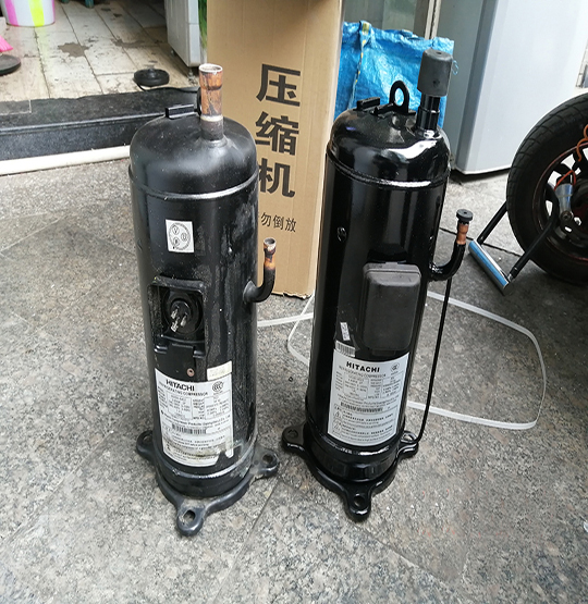 双阳中央空调压缩机的更换维修